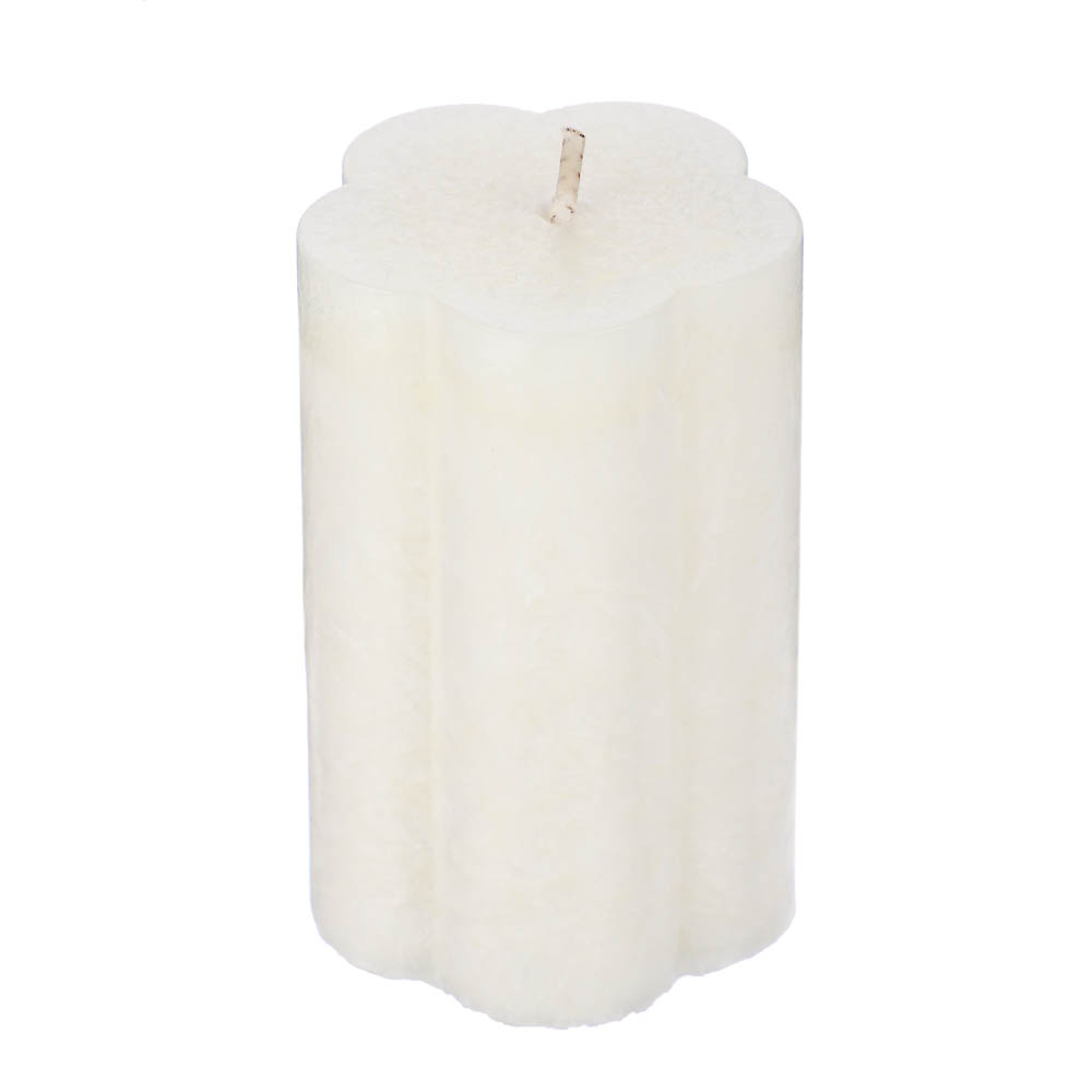 LADECOR Свеча столбик в форме цветка, парафин, 5x7,5 см, 6 цветов - #13