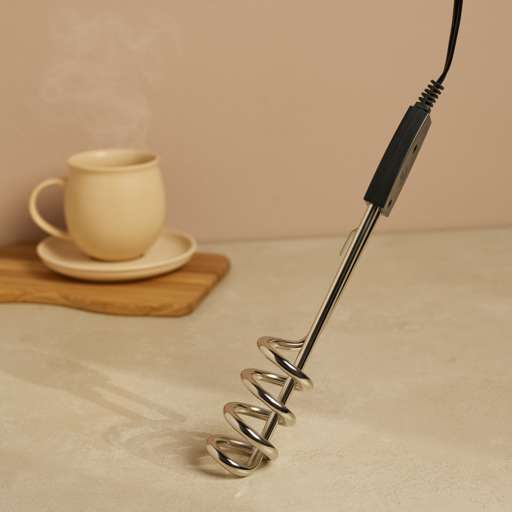 Электрокипятильник 1000Вт тм VETTA, 220В, шнур 75см, погружная часть 17см - #6