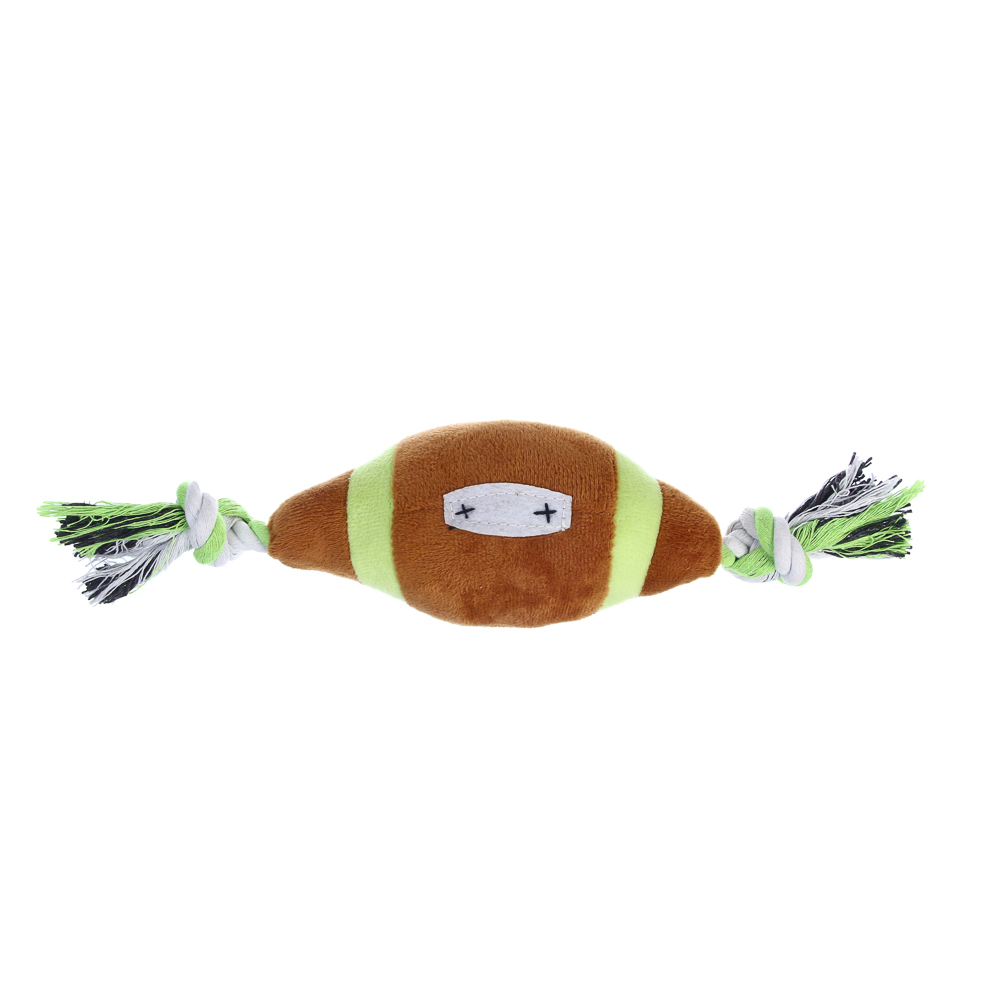 Игрушка для собак тм VETTA с пищалкой, мяч регби, п/э, 35*10см - #2