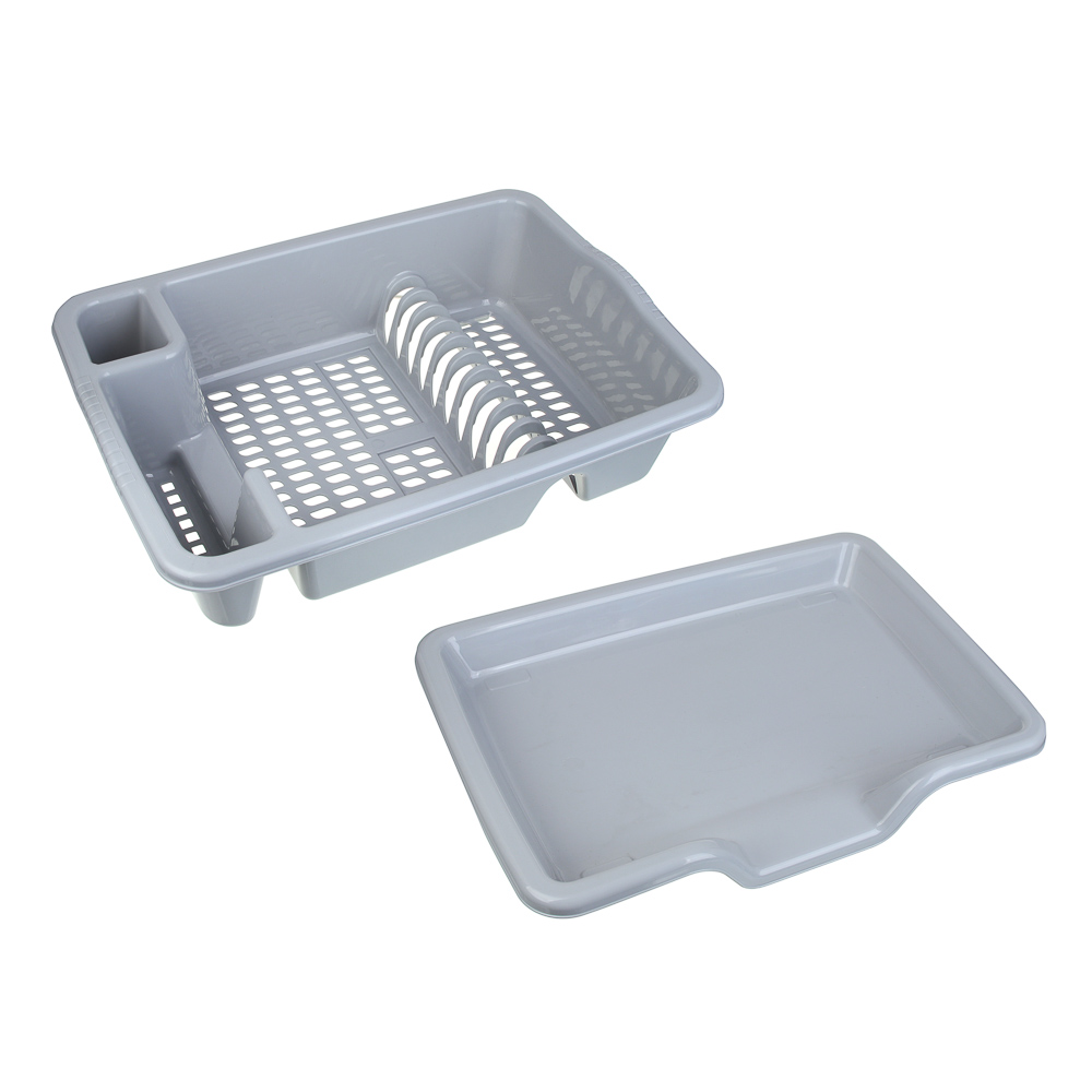 Сушилка для посуды тм VETTA, 40х29х11см, пластик - #4