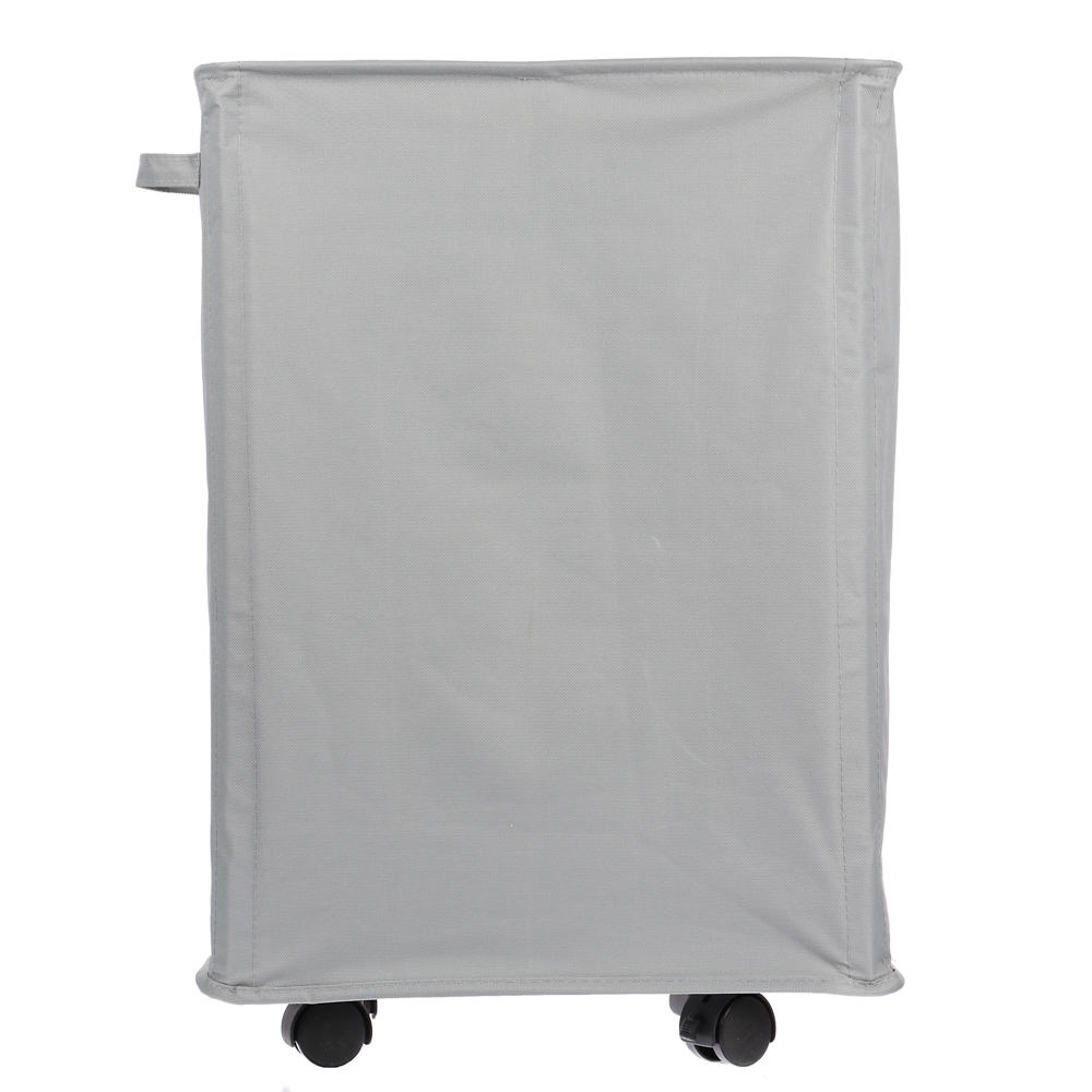 Корзина для белья на колесиках тм VETTA, оксфорд 600D, 58х39х18,5 см, объем 42 л - #4