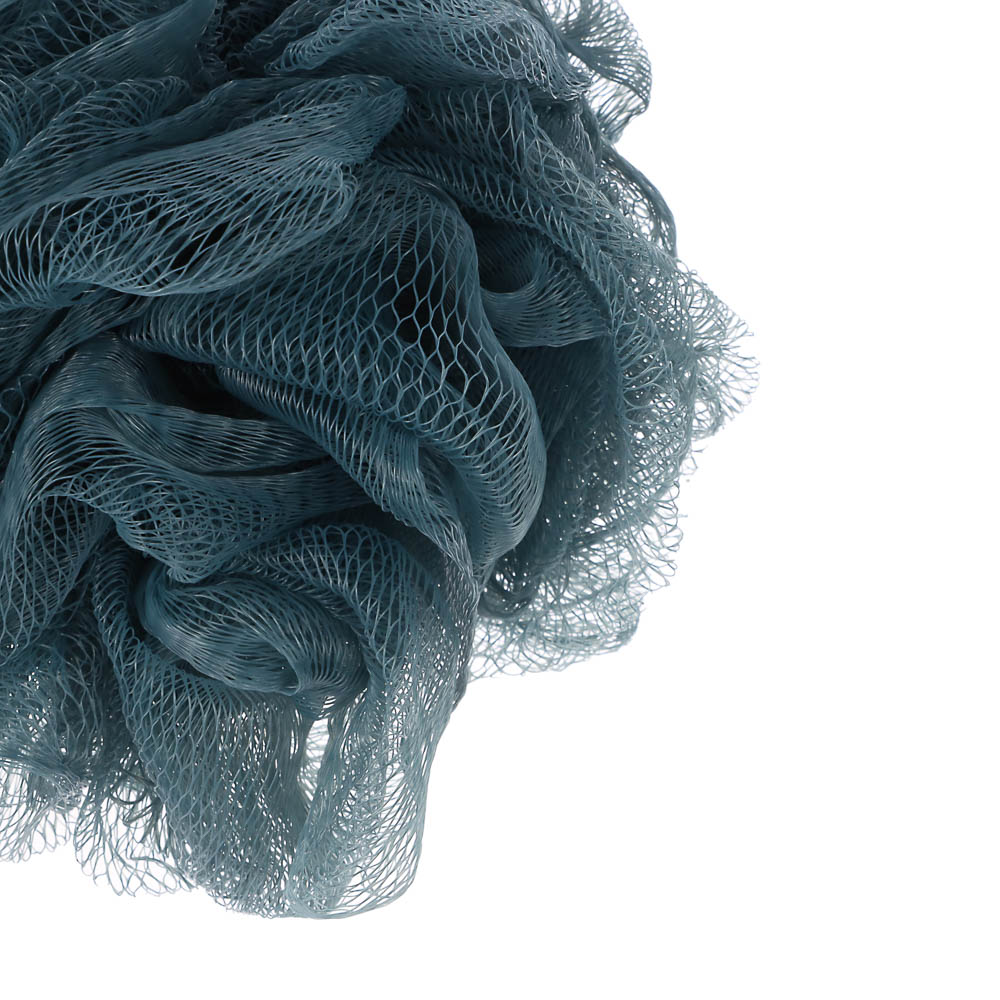 ЮL Мочалка шар роза с подвесом, полиэтилен, 40гр, 5-6 цветов, МС24-03 - #9