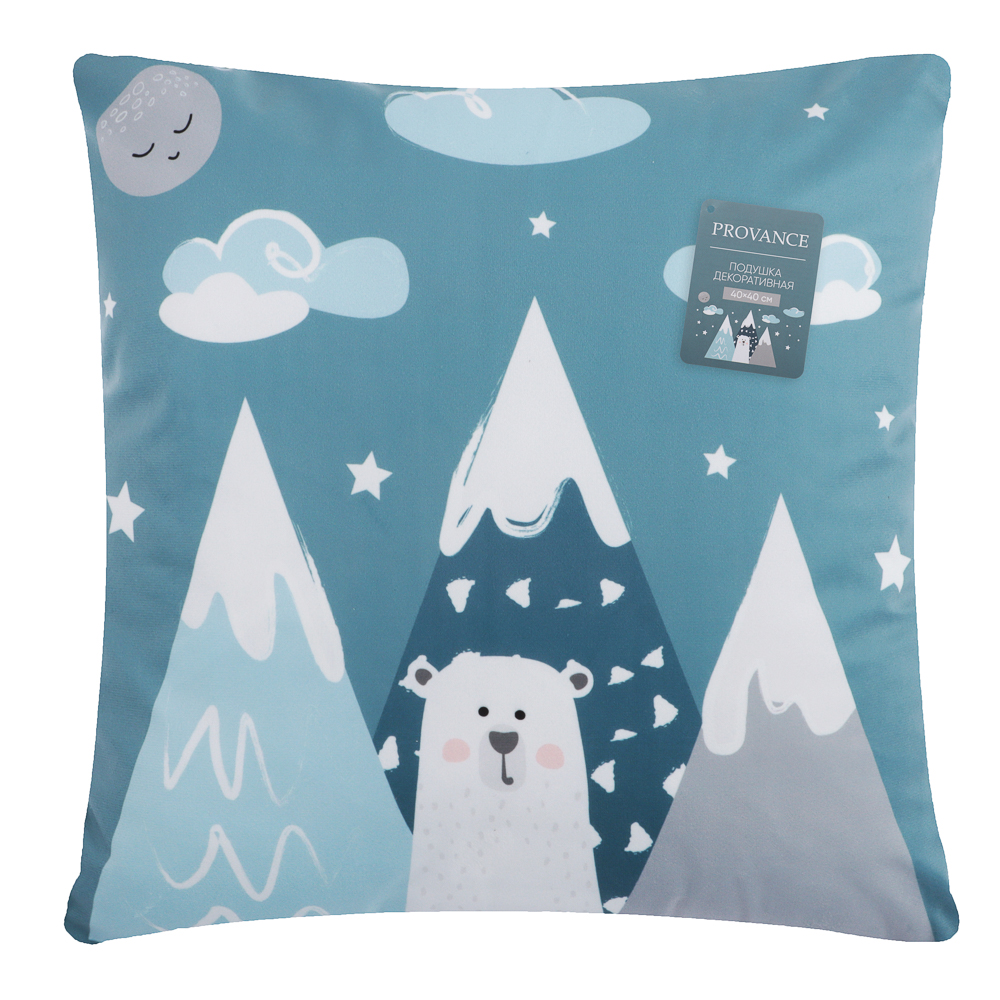 PROVANCE Сновиль Подушка декоративная 40х40 см, 100% полиэстер, 2 дизайна - #9