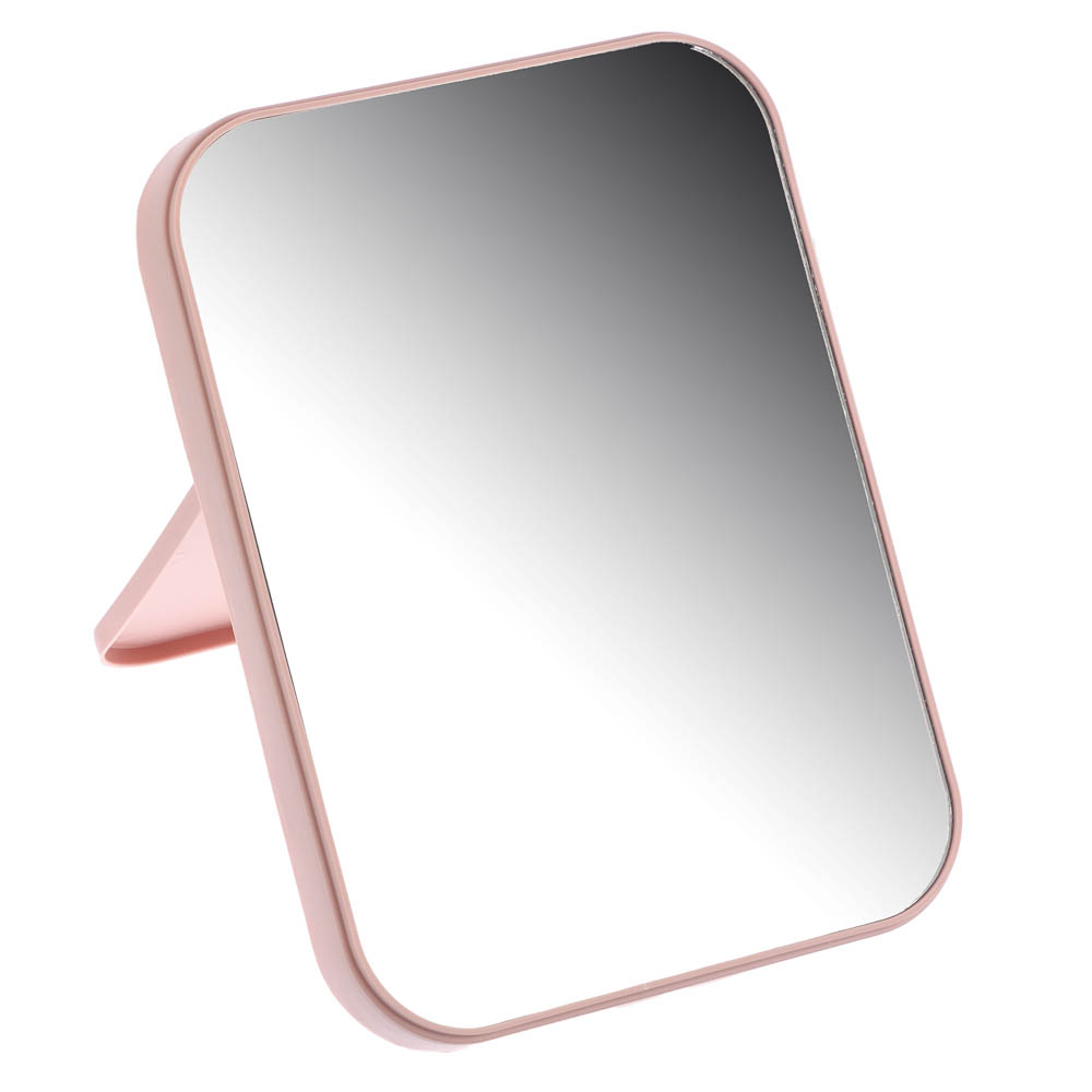 ЮНИLOOK Зеркало настольное, пластик, стекло, 13х18см, 4 цвета, ЗН19-1 - #2