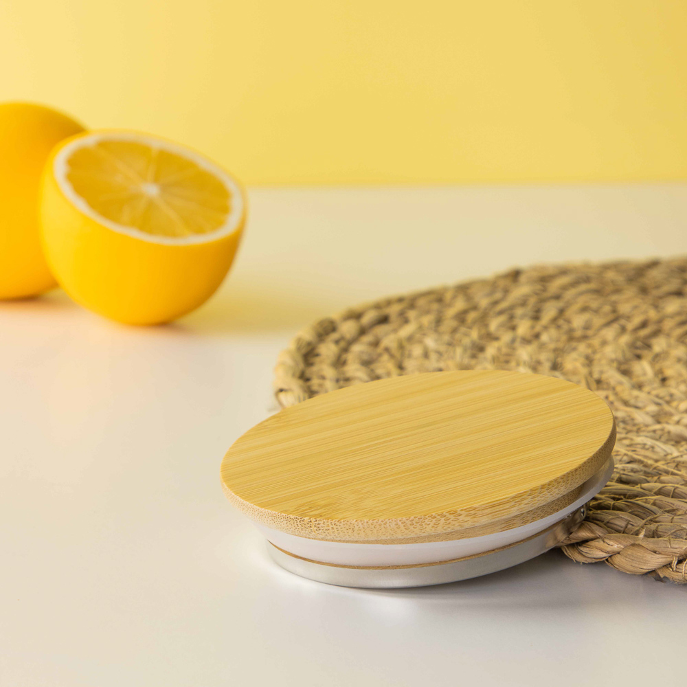 VETTA Чайник заварочный 1000мл, с металл.фильтром, бамбуковая крышка, стекло - #12