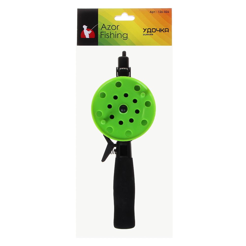 Удочка зимняя тм AZOR FISHING, пластик, длина 36см, d7,5см, 3 цвета - #4