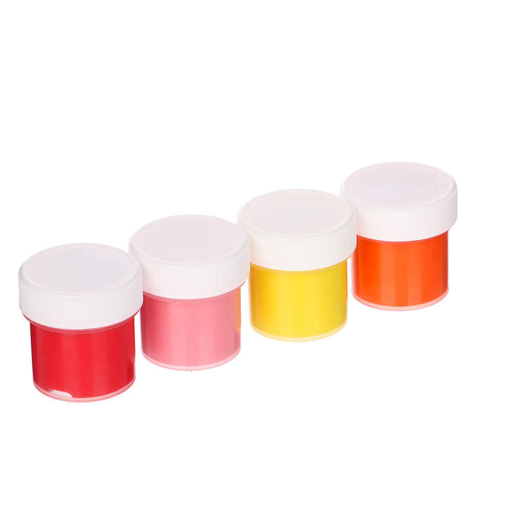 Краски гуашевые 12 цветов, объем баночки 10мл - #4