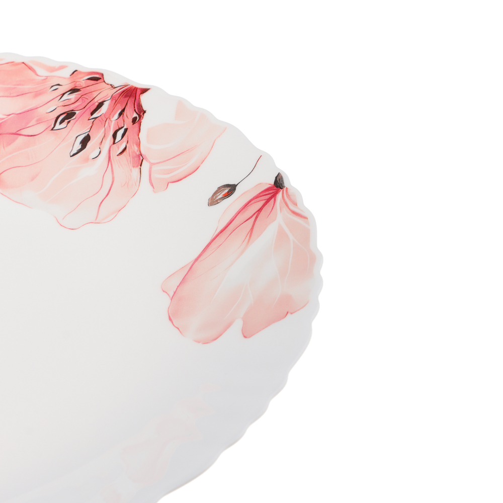 MILLIMI Роселла Набор столовой посуды 13 пр., опаловое стекло - #3