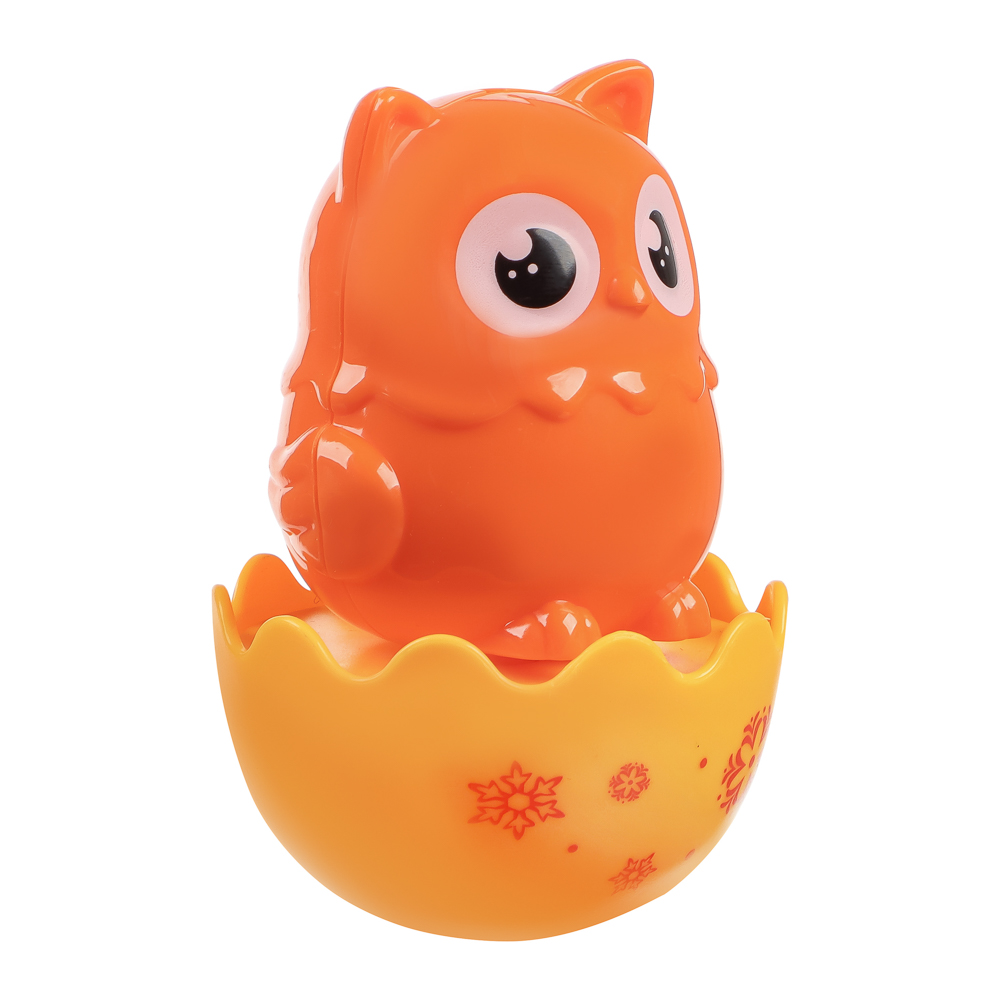 ИГРОЛЕНД Развивающая игрушка Неваляшка "Животные", ABS, 8х6х11см - #10