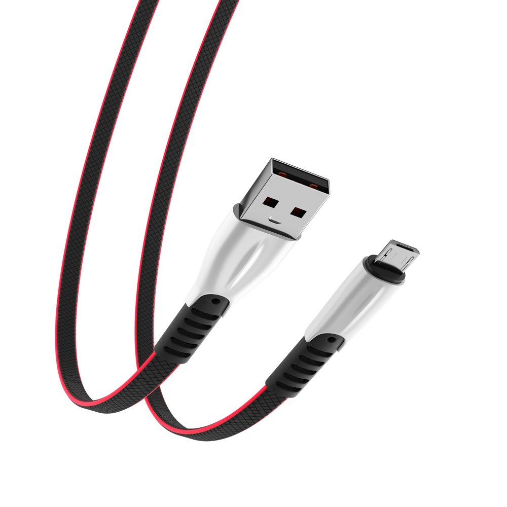 BY Кабель для зарядки Кобра Micro USB, 1м, 3А, чёрный - #5