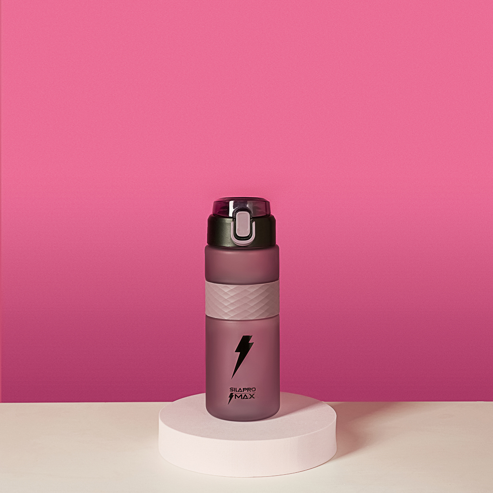 SILAPRO MAX Бутылка спортивная с замком, ELDERBERRY, 700мл, PC - #14