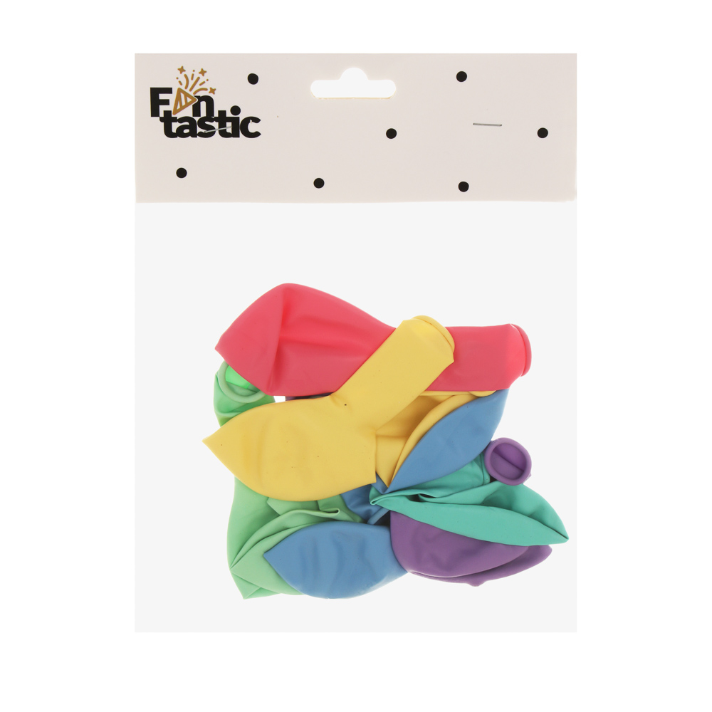 Набор воздушных шаров тм Fntastic 10шт, латекс, 10", микс цветов пастель - #3