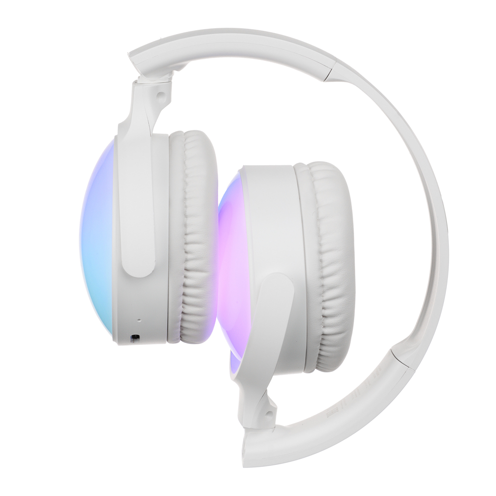 BY Наушники беспроводные полноразмерные PopKids, 300мАч, BT5.4, белый - #8