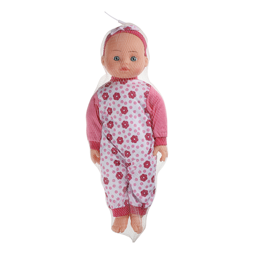 ИГРОЛЕНД Пупс мягкое тело, звук, 45 см, пластик, полиэстер, 3хAG13, 4 диз. - #15
