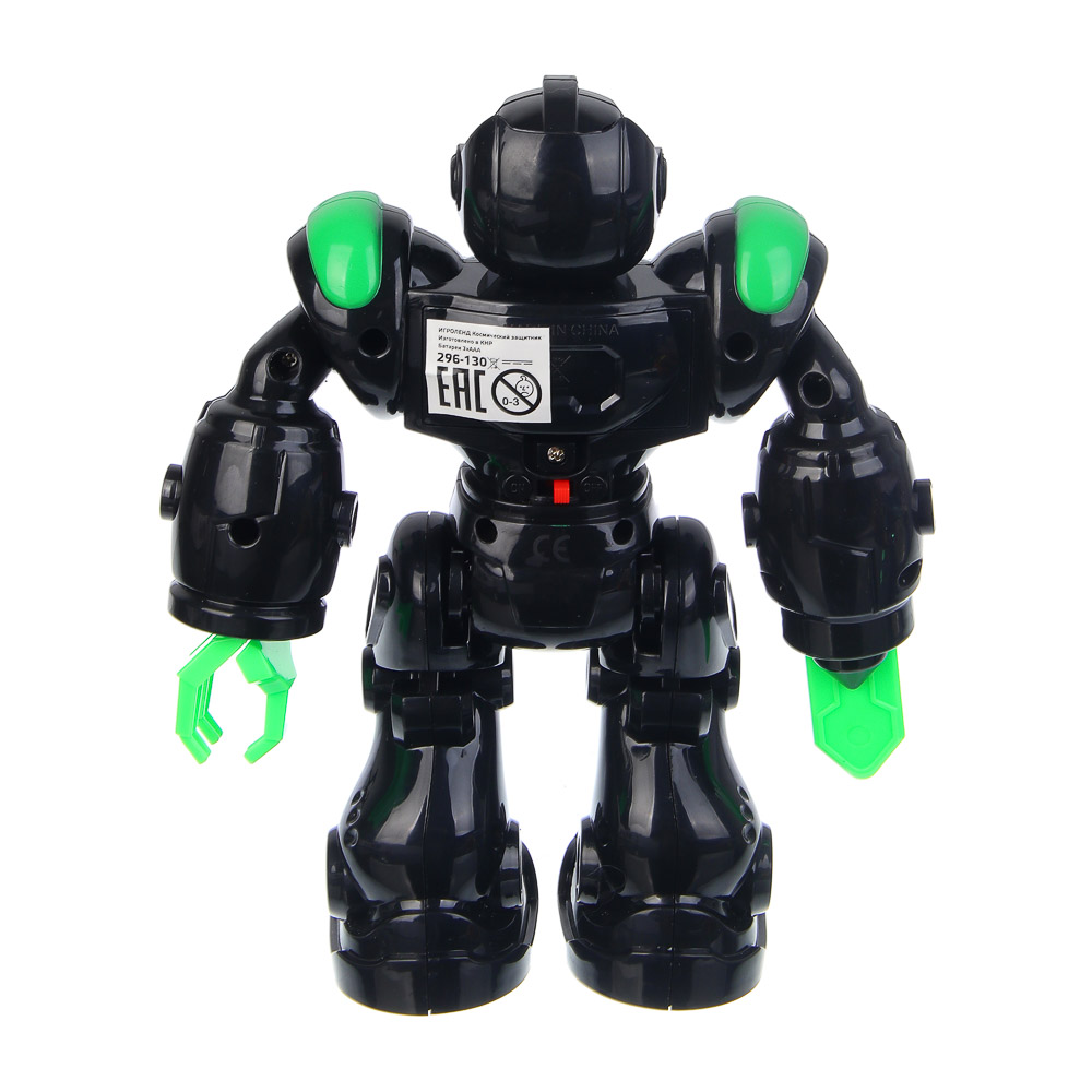 ИГРОЛЕНД Робот "Космический защитник", свет, звук, 3хААА, ABS, 27х16х12 см, 2 дизайна - #7