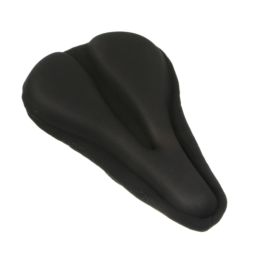 Чехол-накладка на сиденье велосипеда, тм BY SPORT, поролоновый наполнитель, 28х18см, поролон, нейлон - #1