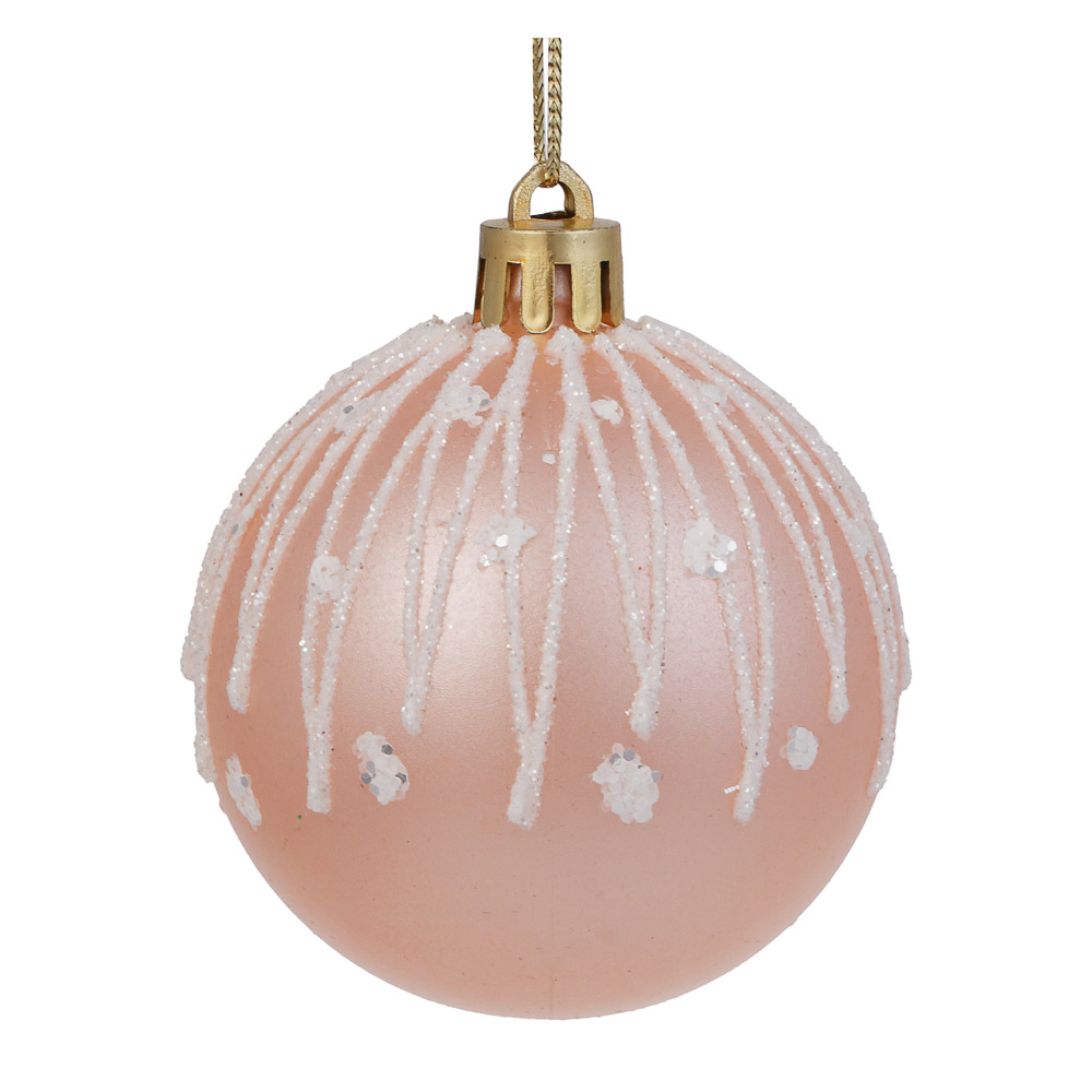 СНОУ БУМ Набор шаров и украшений, 32 шт, 3см, 6см, 7см, 8см, красный , зеленый, шампань - #2