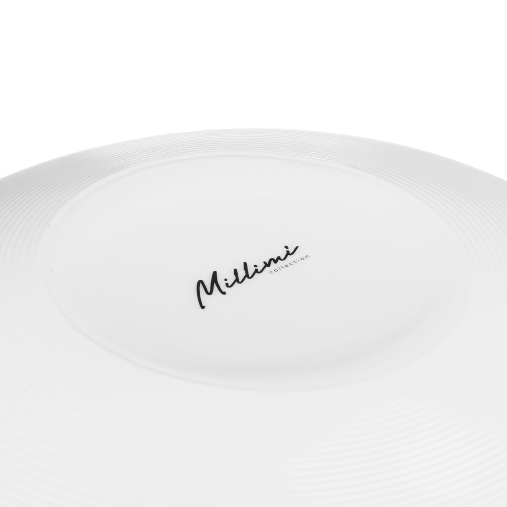 MILLIMI Аура Тарелка суповая 23см, 560мл, опаловое стекло - #7