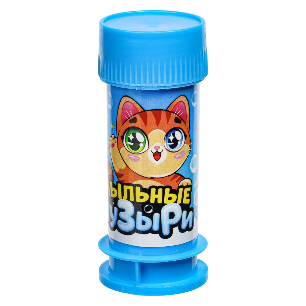 ИГРОЛЕНД Мыльные пузыри "Мультфильмы", 35мл, мыльный раствор, пластик - #5