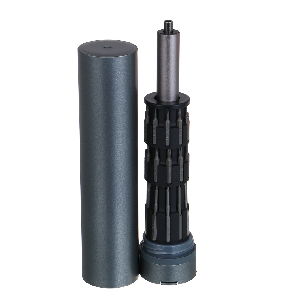 ЕРМАК Набор: аккумуляторная отвертка для точных работ (3,7В; type-C) + биты 30шт., футляр-цилиндр - #2