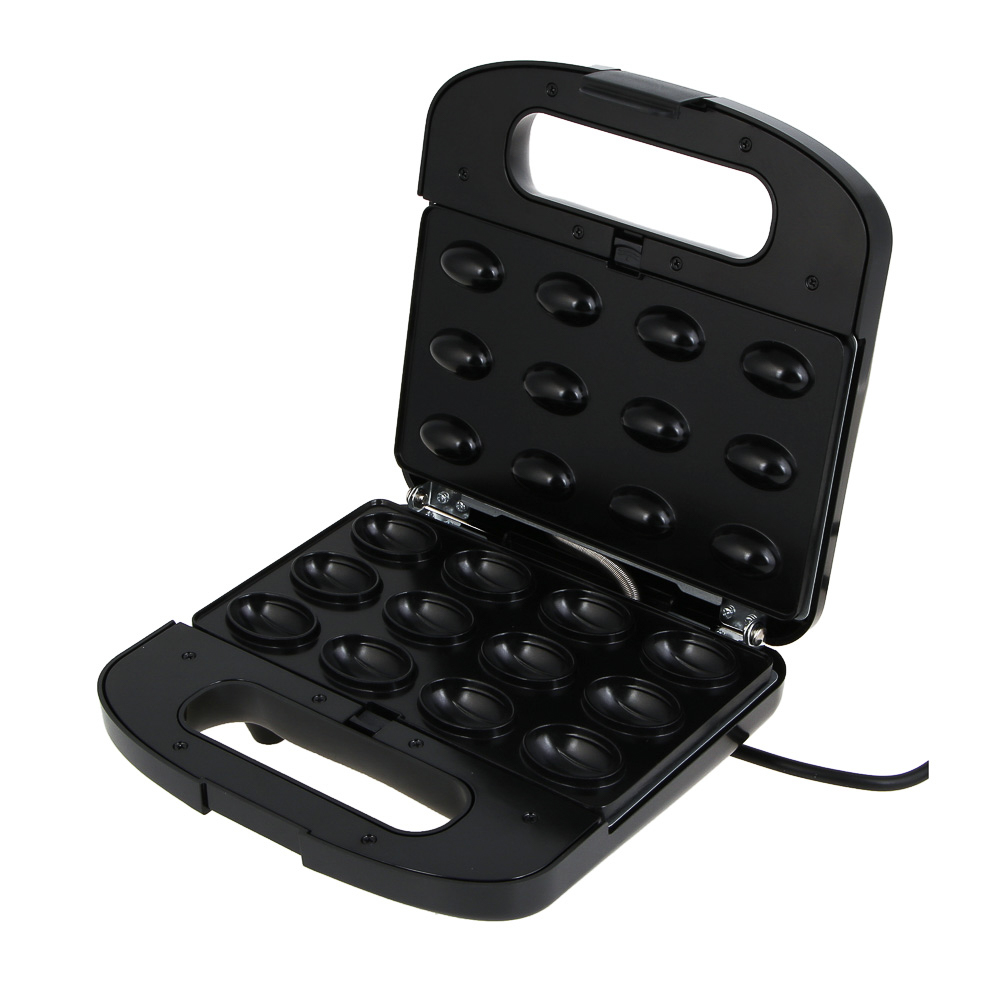 LEBEN Мультипекарь 3-в-1, 1000 Вт, 3 съёмных панели (орешки, венские вафли, гриль) - #9