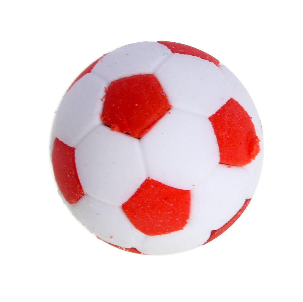 Ластик в форме футбольного мяча, 2,5 см, 3 цвета, ТПР - #2