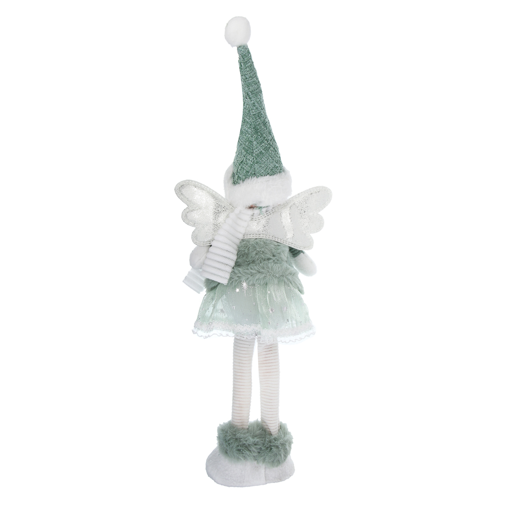 СНОУ БУМ Фигура декоративная "Ангелочек" 47 см, полиэстер - #4