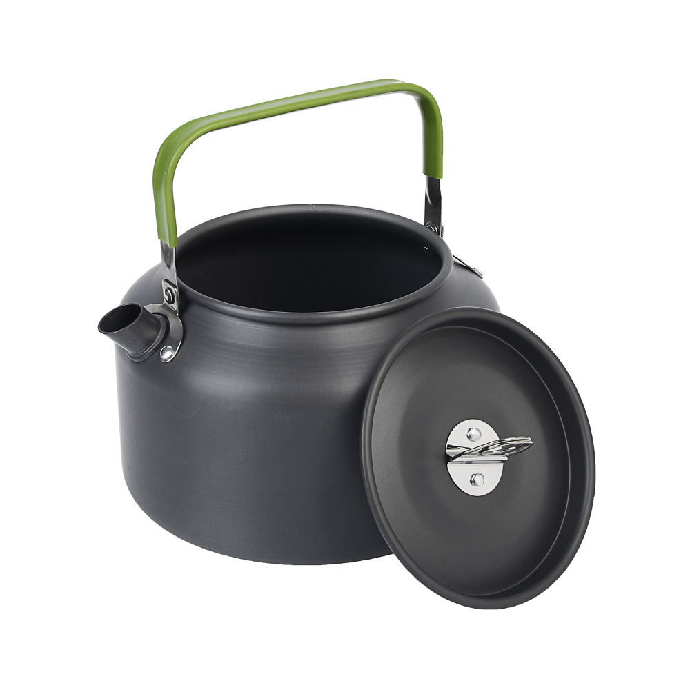 Чайник туристический тм BY Русские Супергерои, костровой, 1,8л, анодированный алюминий - #6