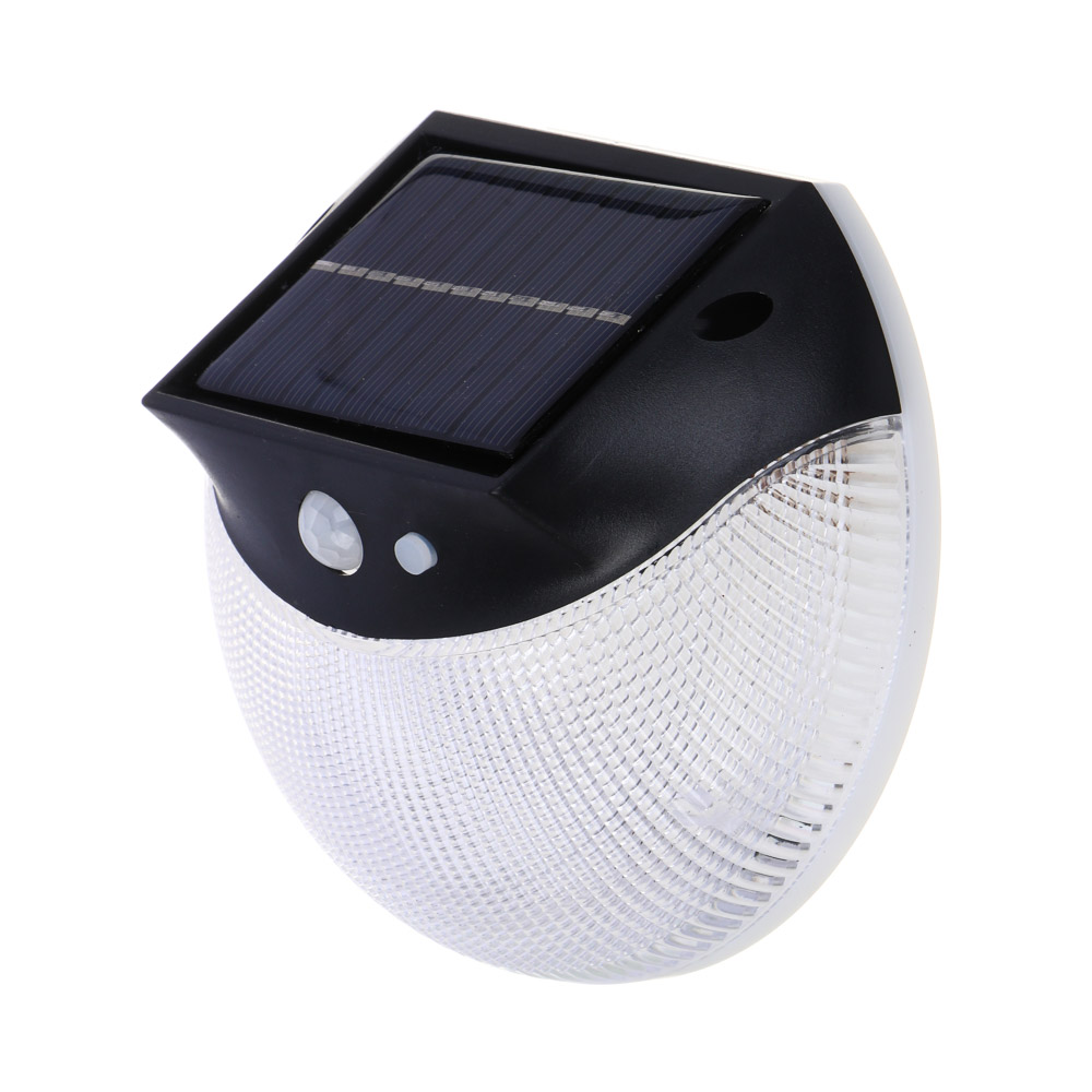 ЕРМАК Светильник настенный уличный с датчиком движ., на солн.батарее, 24 LED, 1200мАч, 13x5,5x11,5см - #2