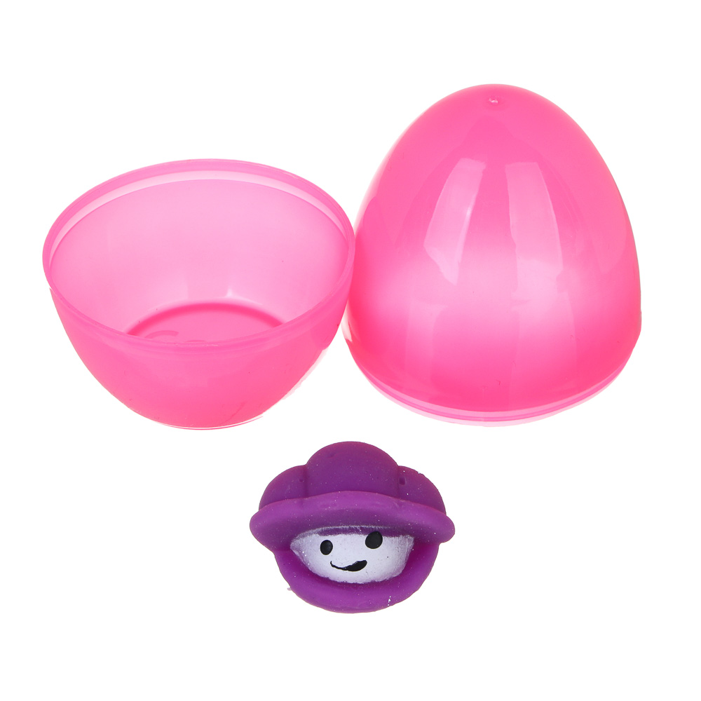Игрушка сюрприз "Мялки в яйцах", 8 штук, 37,5х10,5х24,5см, TPR, PVC - #11