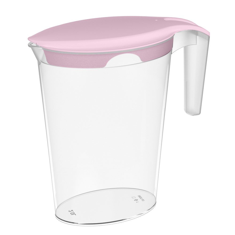 Ботаника Кувшин 2л с крышкой, пластик, 3 цвета - #2