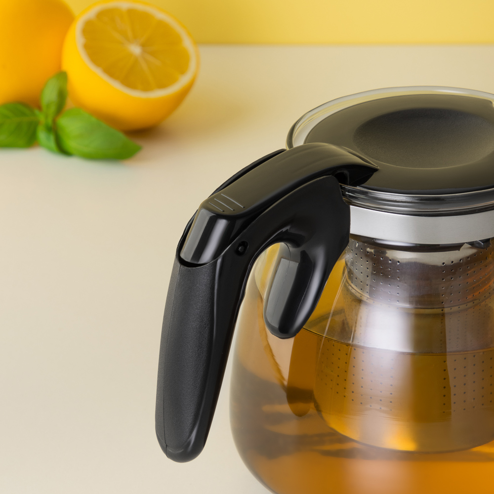 VETTA Чайник заварочный 1100мл, ситечко из нерж.стали, стекло, полипропилен - #13