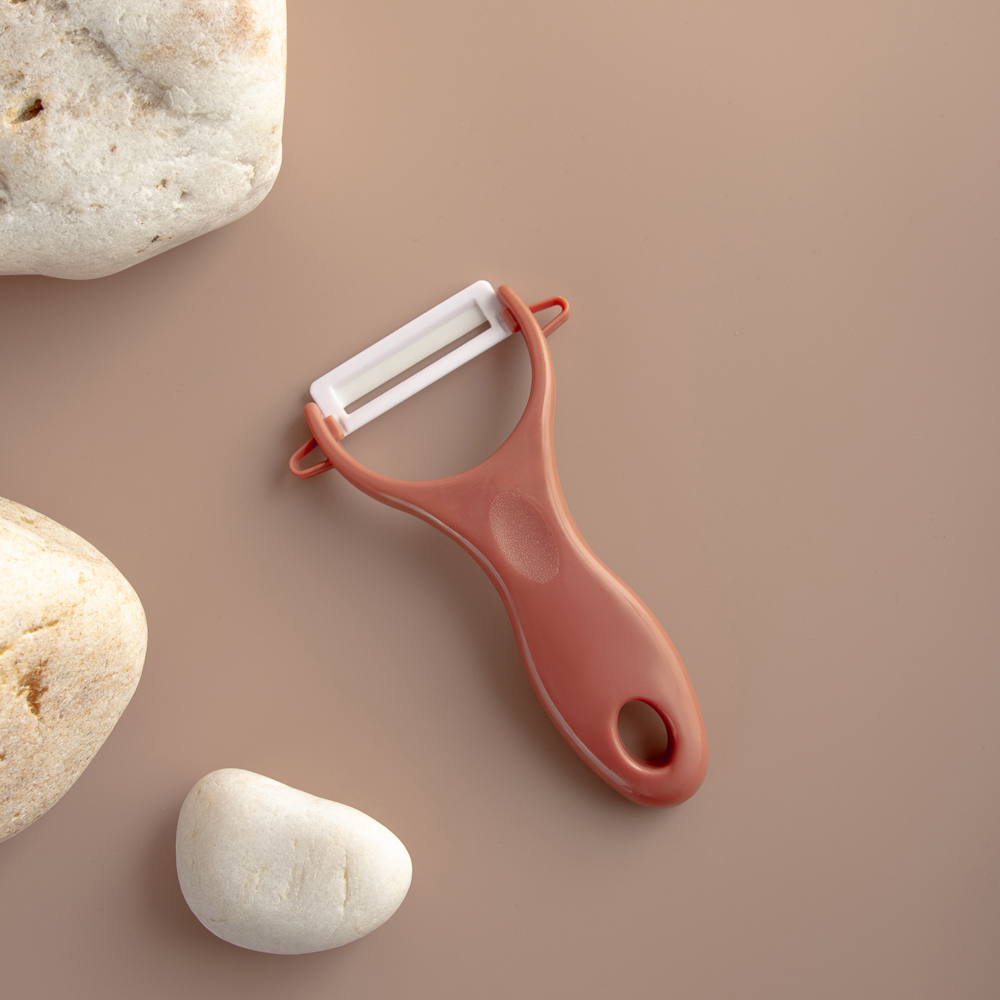 SATOSHI Катто Овощечистка, керамическое горизонтальное лезвие - #7