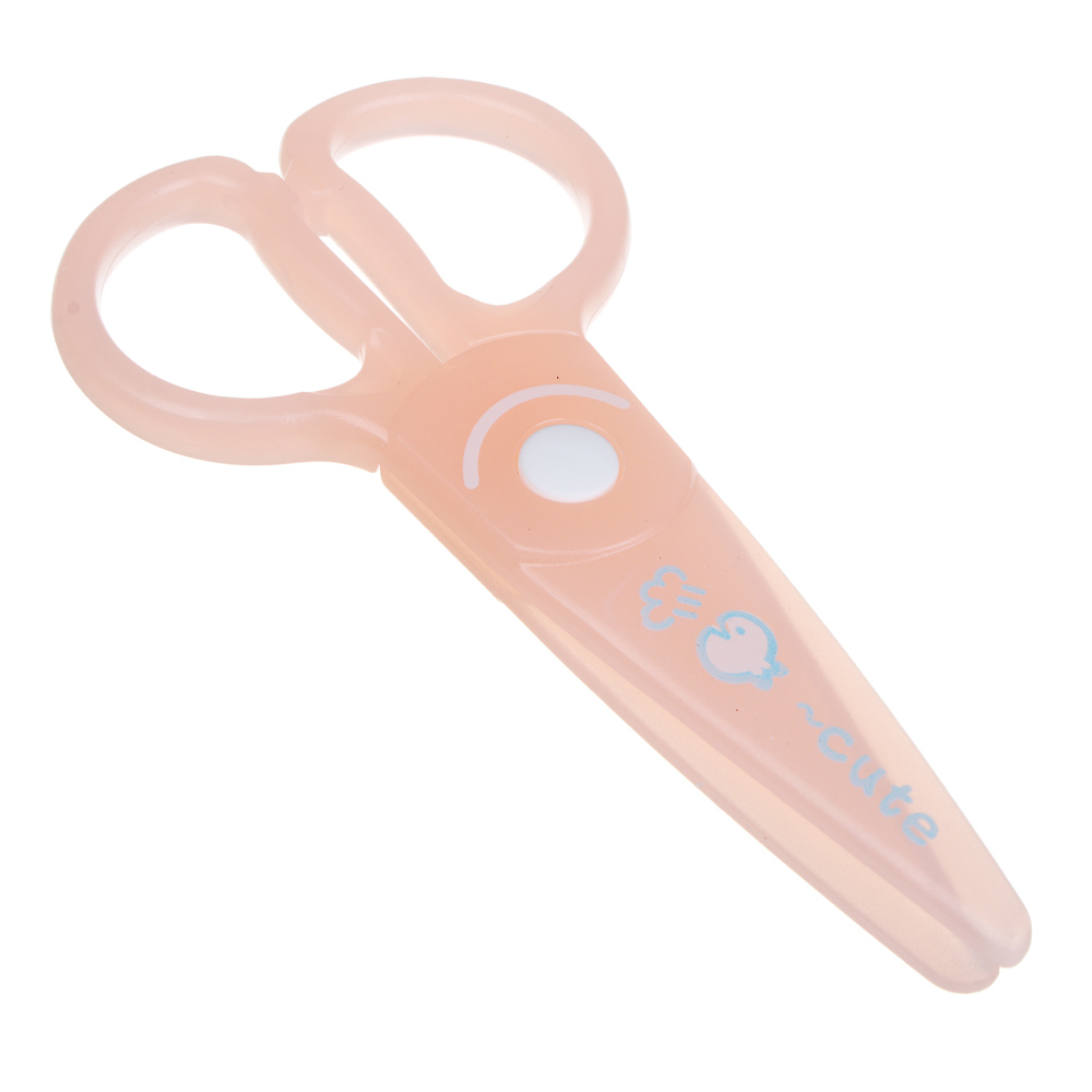 Ножницы, 125 мм, с безопасными пластиковыми лезвиями, пастель 3 цвета, шоу-бокс - #3