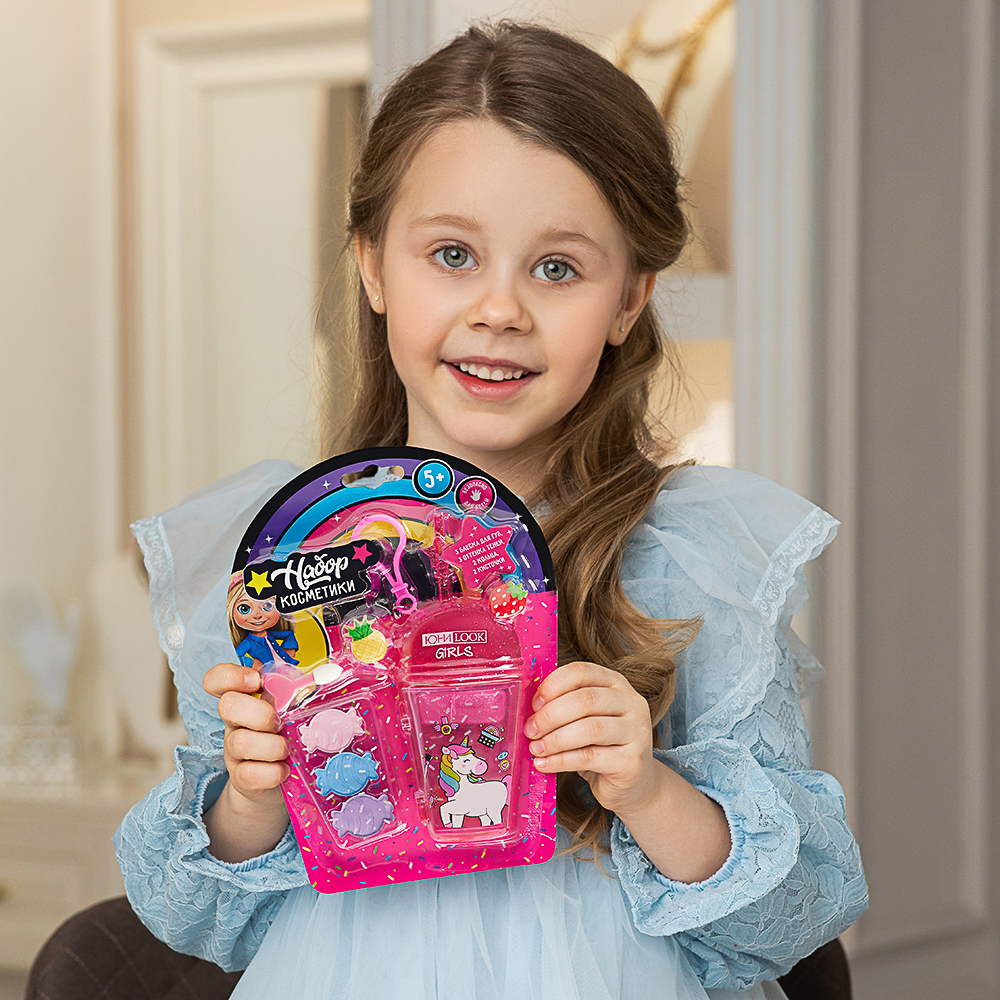 ЮНИLOOK Набор детской косметики: тени, блеск для губ, кольцо, 1-23 - #8