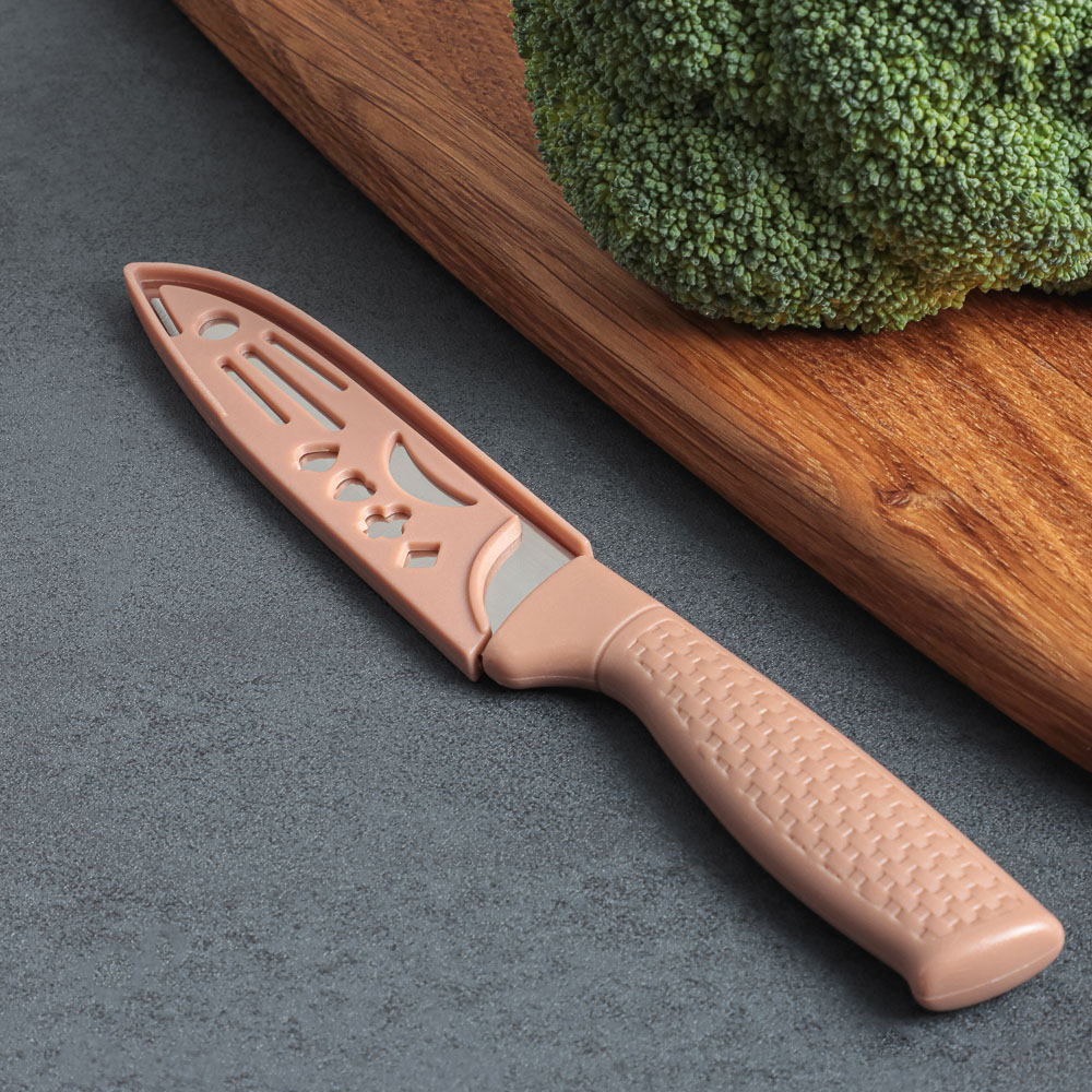 Нож для овощей в чехле, 19,5х2,5см - #7