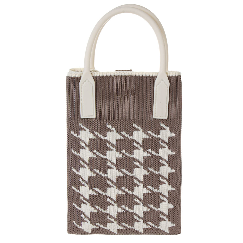 Сумочка кроссбоди на кнопке с длинным ремнем тм ЮL Бьянка, полиэстер,  19х13 см, 3 дизайна - #6