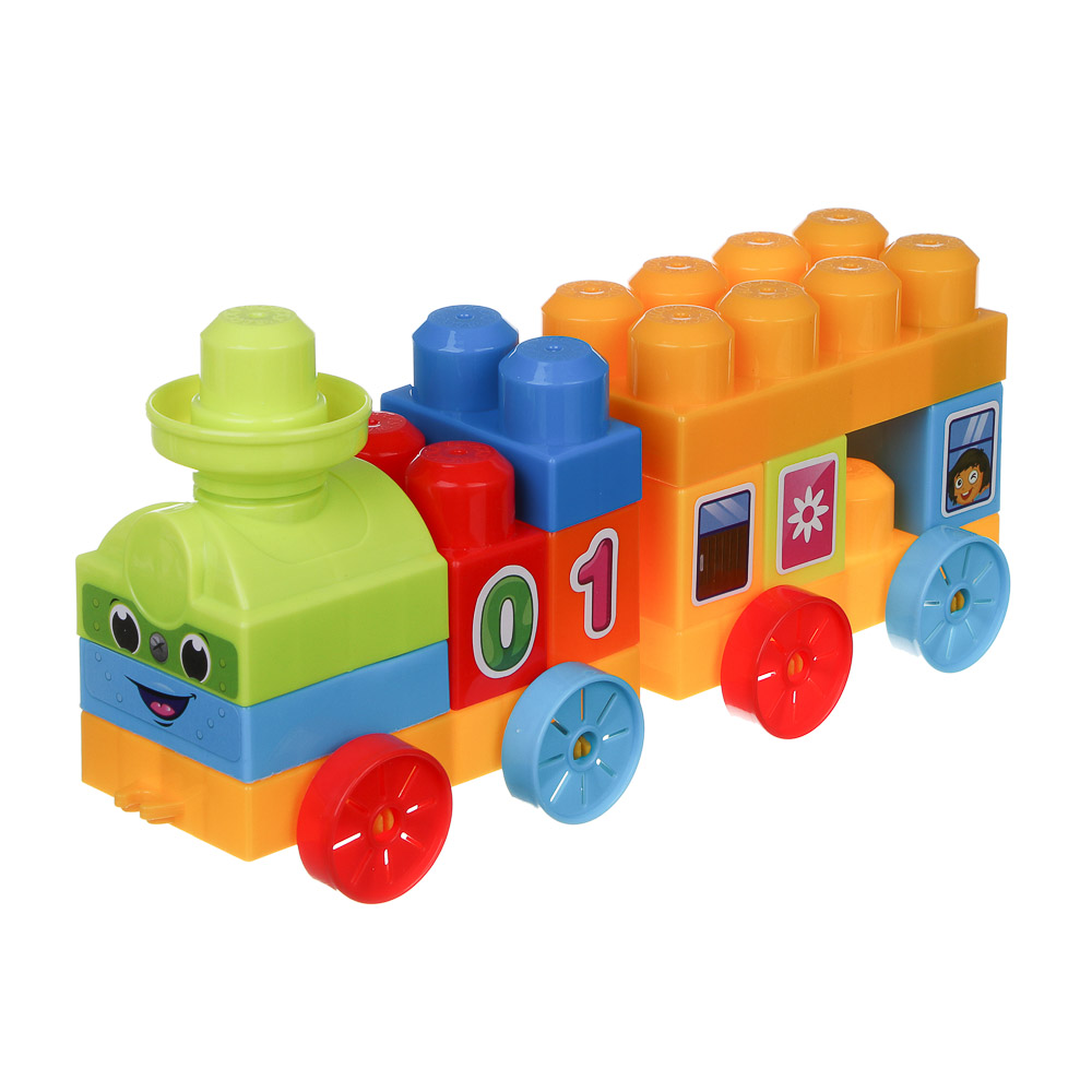 Конструктор для малышей, 32 детали, пластик, 32х14х18,7см - #8