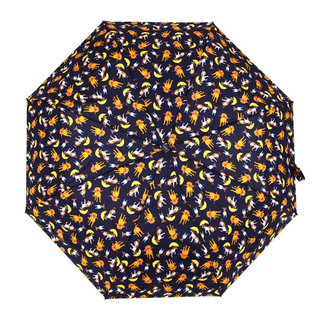 Зонт, полуавтомат, сплав, пластик, полиэстер, 55см, 8 спиц, 4 цвета, арт.2 - #2