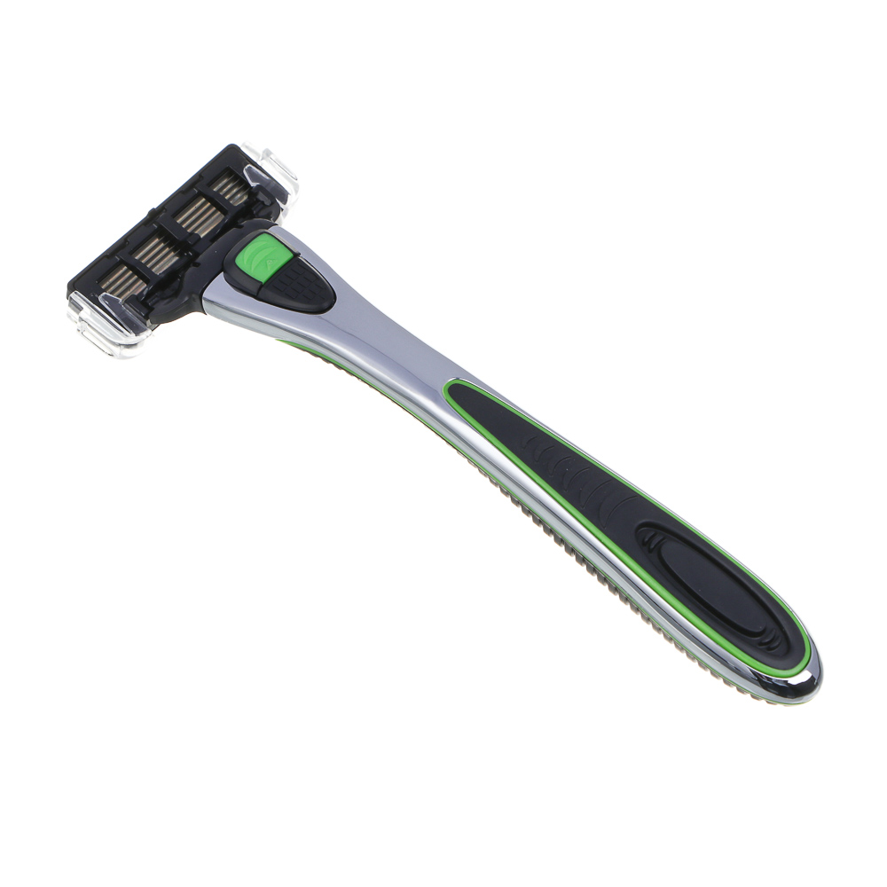 PROWAY Станок для бритья мужской(5 лезвий) + 2 сменных кассеты, пластик - #2