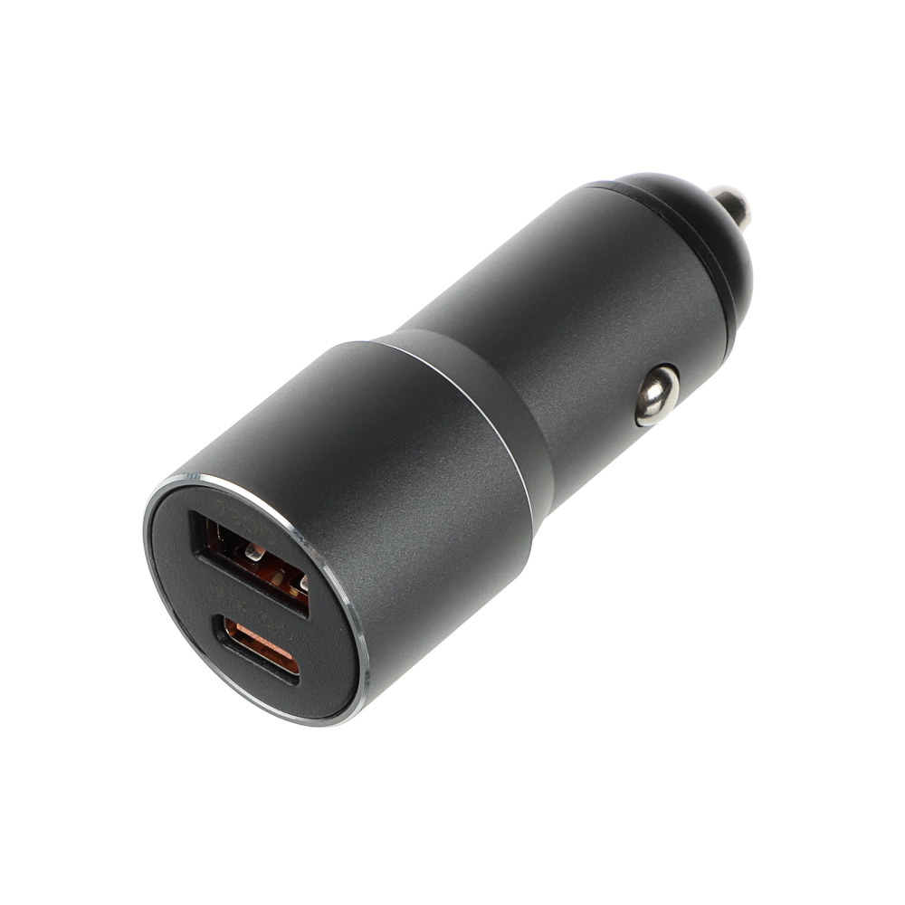 ЕРМАК Зарядное устройство в авто, USB QC3.0+PD, 5V-3A, 9V-3A, 12V-2,5A, металл - #3