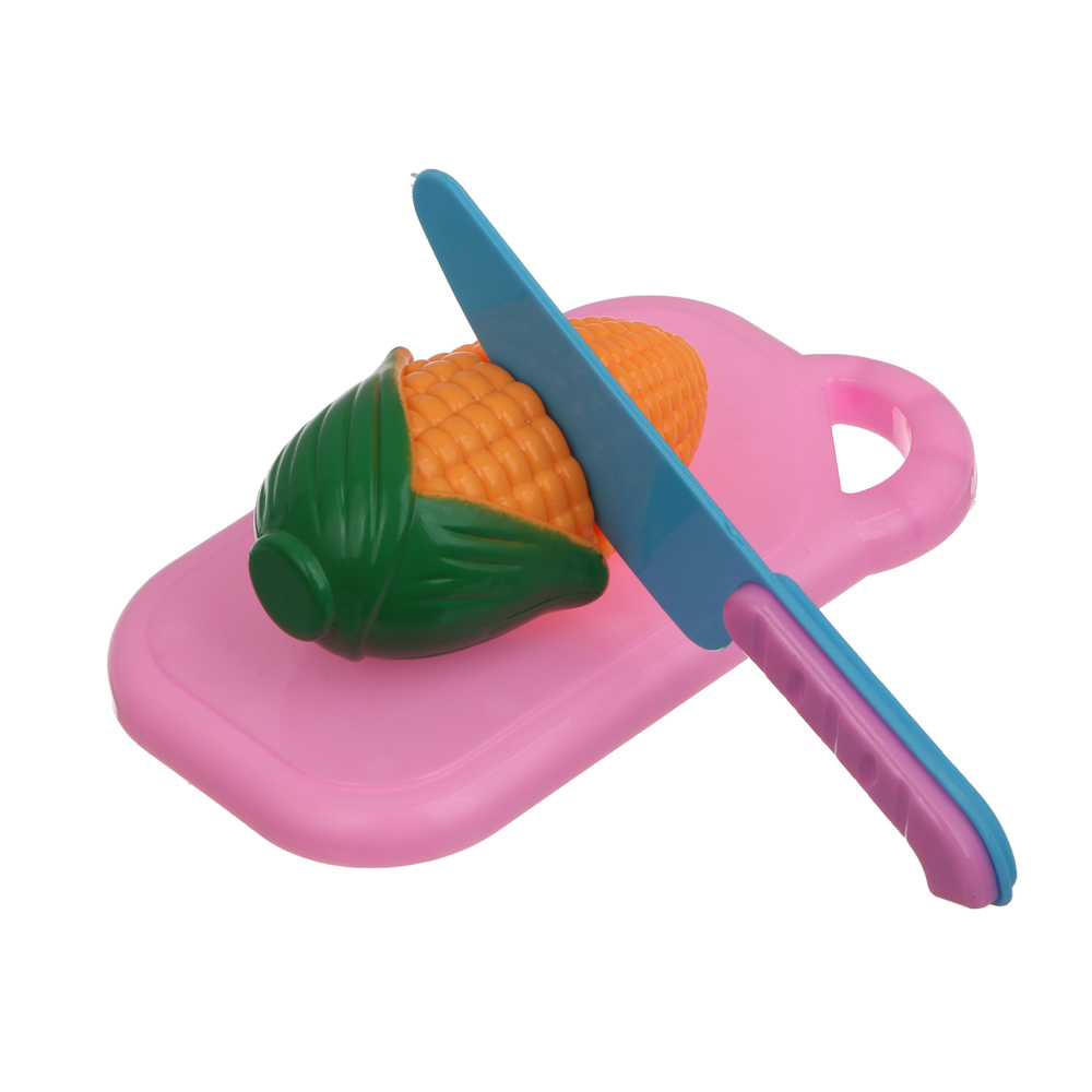 ИГРОЛЕНД Набор игровой "Продукты" на липучке, ABS, РР, 8пр., 24х15х6см - #5