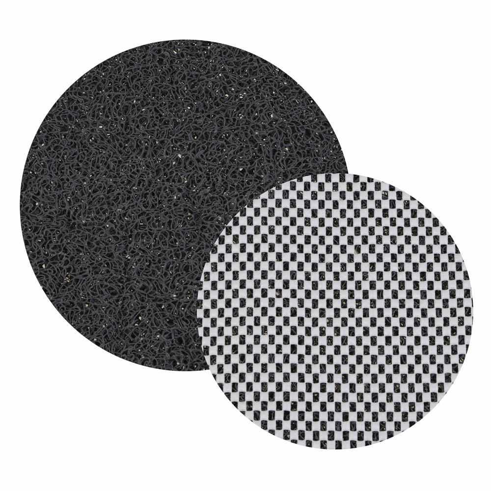 Коврик противоскользящий тм VETTA Capri, 75x44см, ПВХ 100%, серый - #7