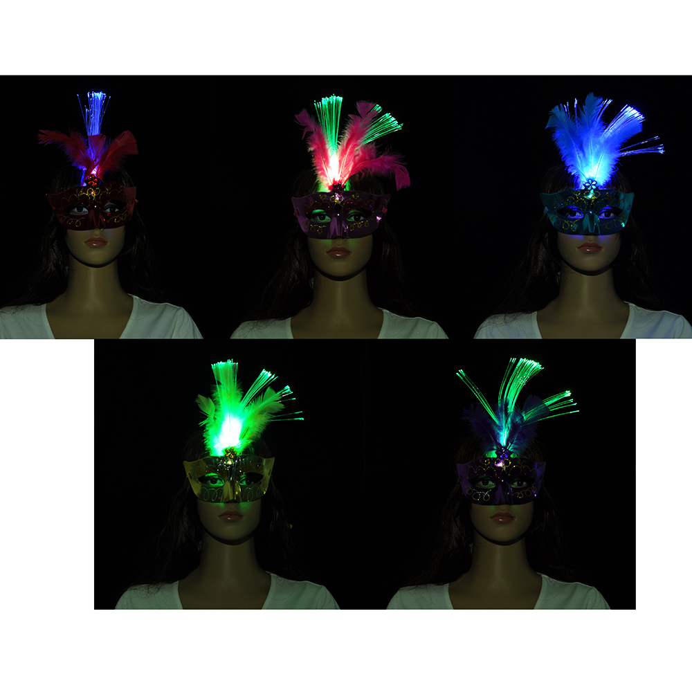 Маска карнавальная Сноубум LED, 23х15 см - #1
