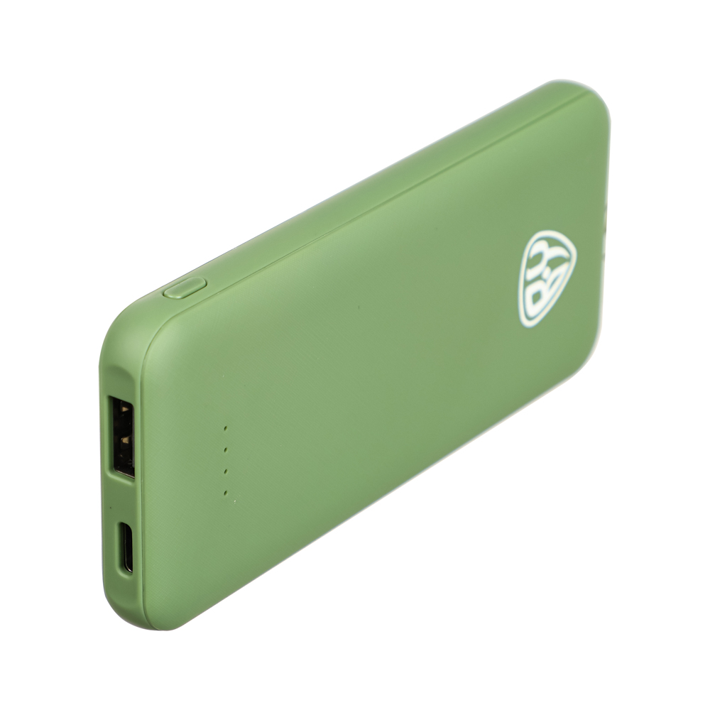 Аккумулятор мобильный BY, зеленый, 5000 мАч, USB, 2А - #5
