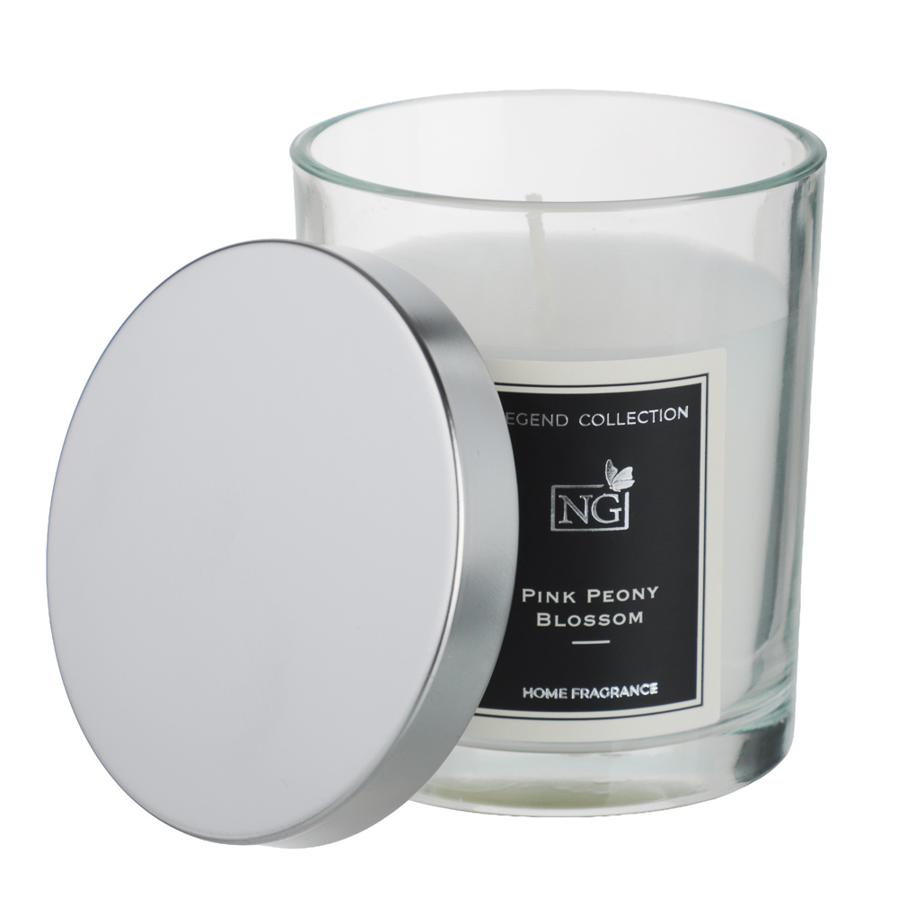 NEW GALAXY Свеча ароматизированная LEGEND COLLECTION, 88 гр, Pink Peony Blossom - #3
