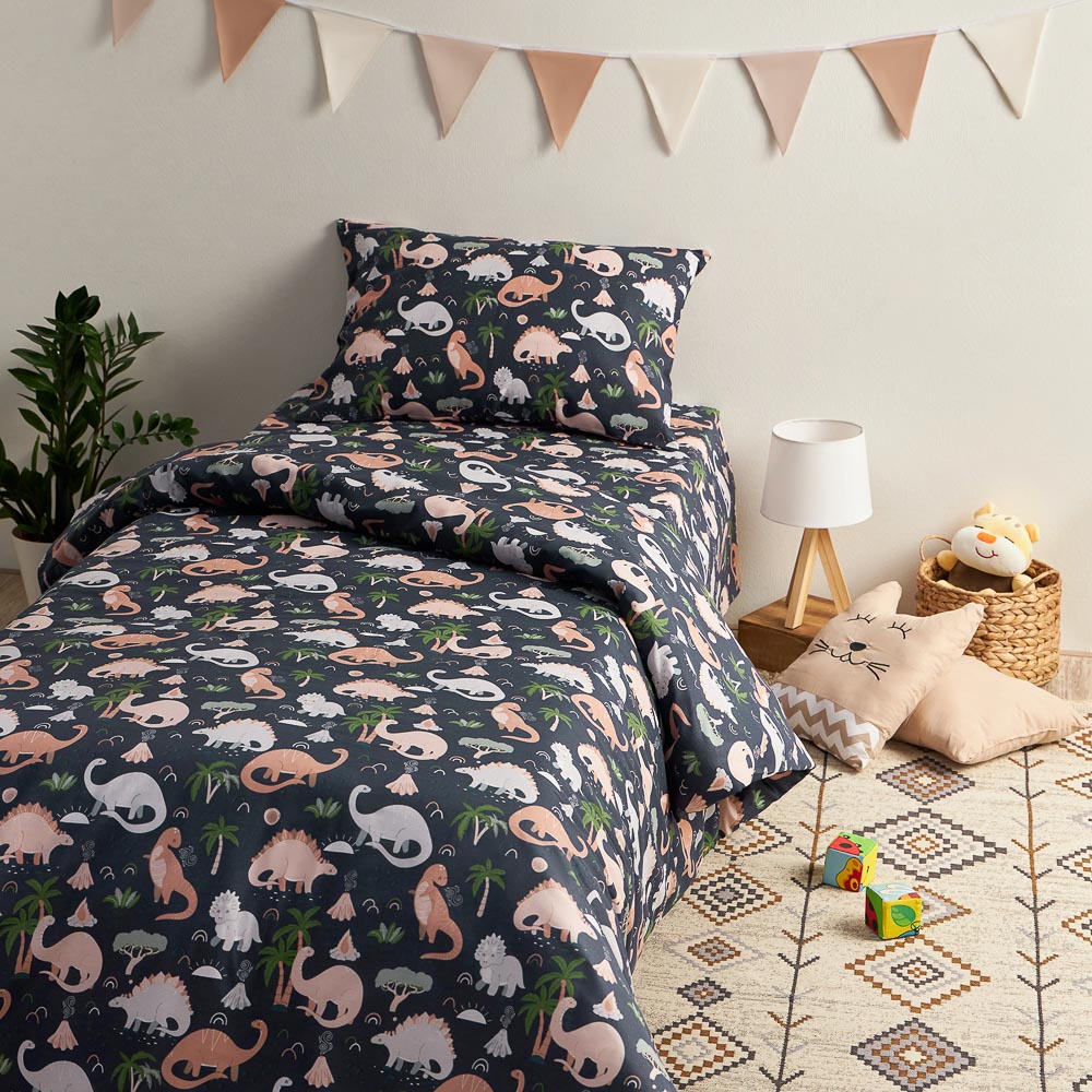 PROVANCE Basic Комплект постельного белья 1,5 (3 предмета), бязь, 100% хлопок, динозавры - #10