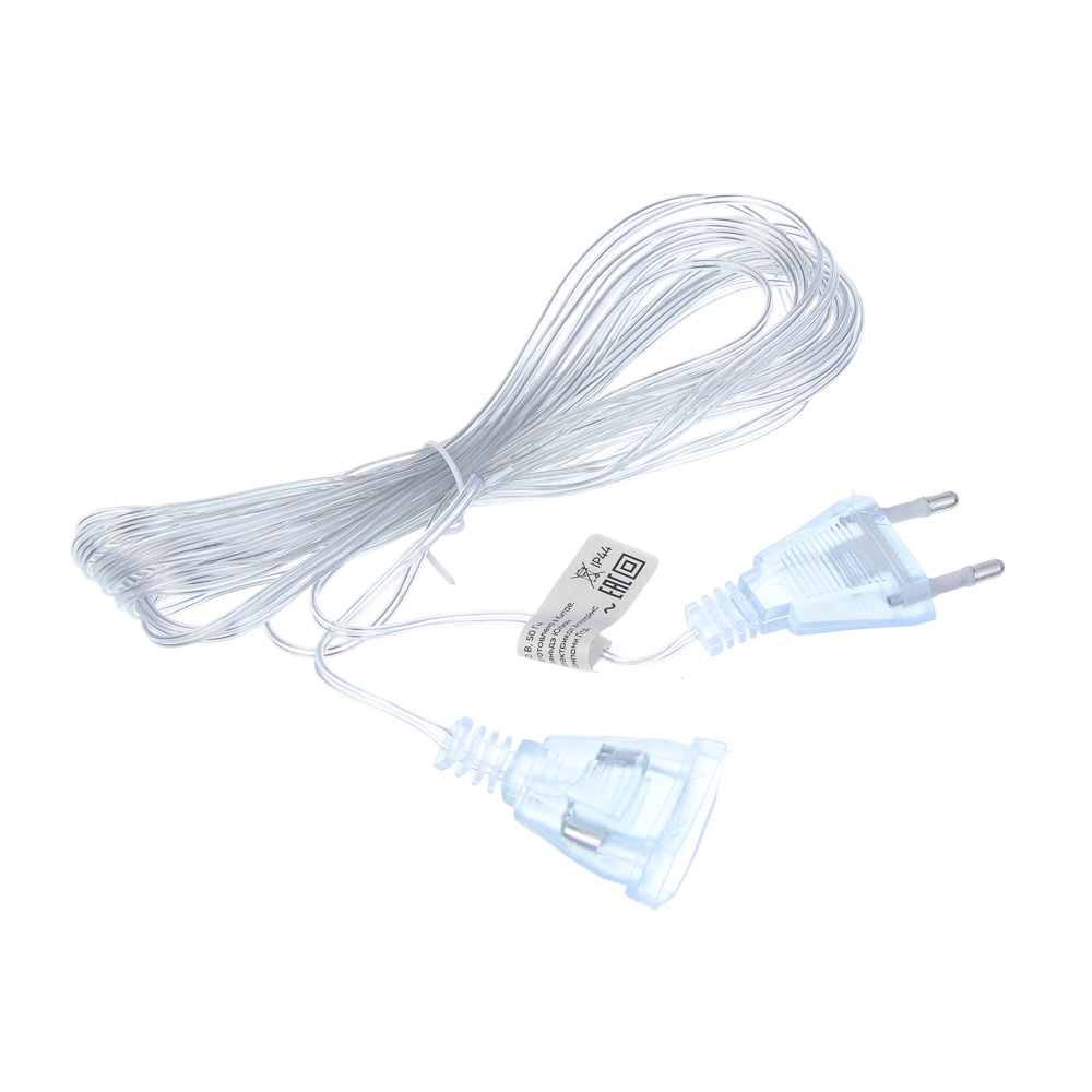 СНОУ БУМ Удлинитель для гирлянд электрических, 6 м, ПВХ, 220В - #1