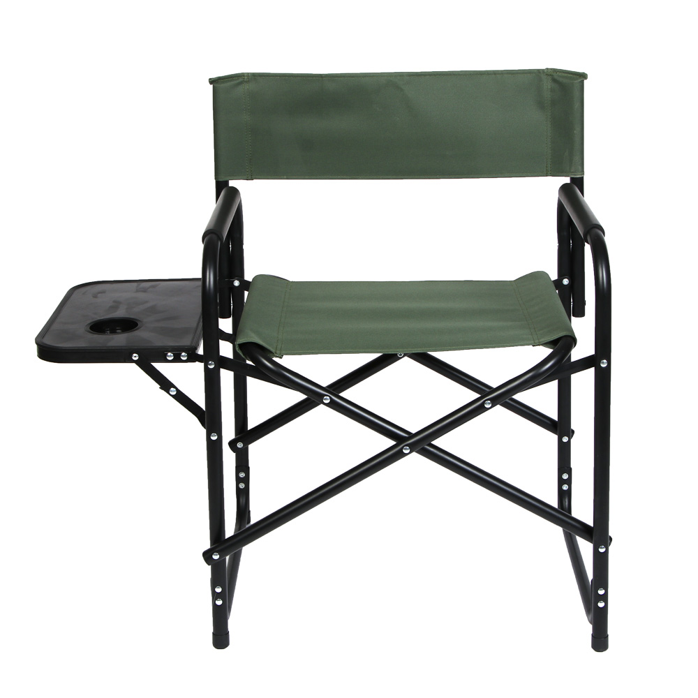 Кресло складное тм РУССО ТУРИСТО, с подлокотниками и столиком, до 120 кг, 78х56х45см - #2