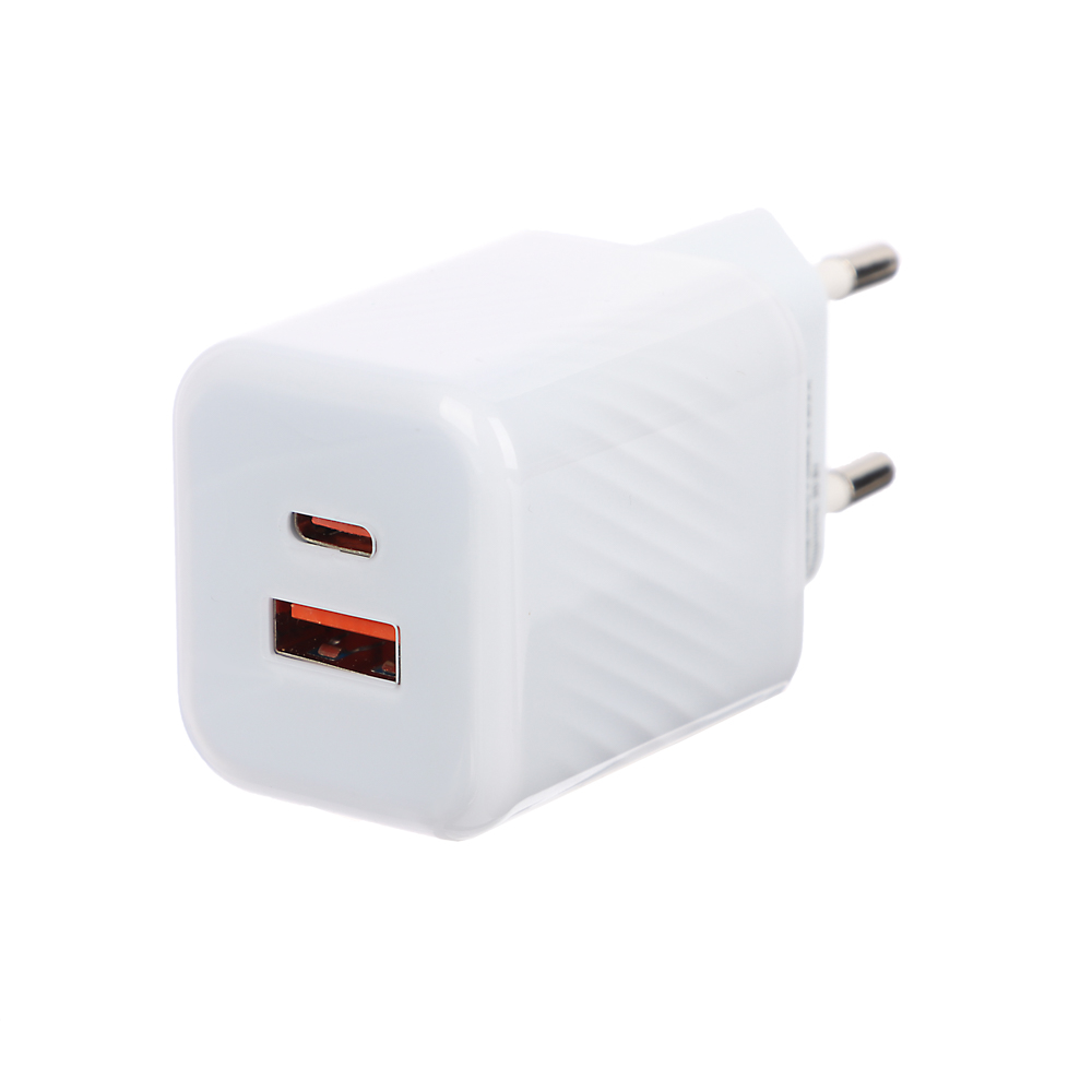 BY Сетевое зарядное устройство Transparent USB-A, USB-C, QC, PD, PPS 30 Вт, белый - #4